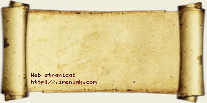 Ana Joksić vizit kartica